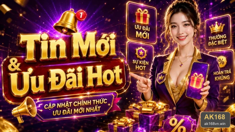 Khuyến Mãi AK168: Kiểm Tra Trò Chơi Hợp Lệ Và Trường Hợp Bị Loại Trừ Trước Khi Nhận Thưởng – ak168vn.win