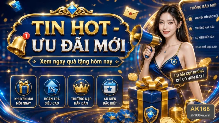 Khuyến mãi AK168 cho người mới: Đánh giá ưu đãi theo tiêu chí minh bạch – ak168vn.win