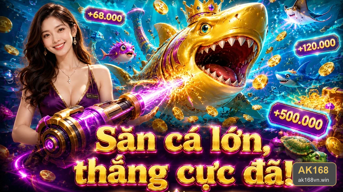 Nổ Hũ AK168: So Sánh Nhịp Chơi Nhanh Và Chậm Trong Bắn Cá Săn Thưởng – ak168vn.win