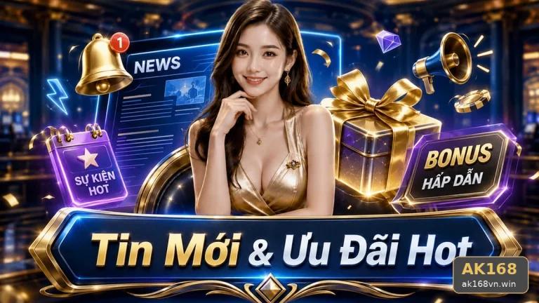 Khuyến Mãi AK168 Tại ak168vn.win: Đọc Chi Tiết Giao Diện Tin Mới, Ưu Đãi Và Điều Kiện – Cuộc Kiểm Tra Thời Hạn, Đối Tượng Áp Dụng Cùng Giới Hạn Nhận Thưởng Qua Góc Kiểm Chứng Theo Tên Miền