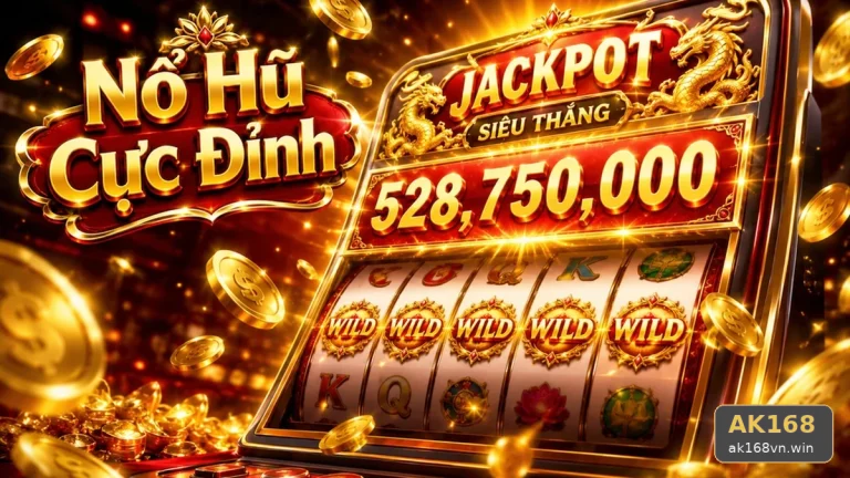 Nổ Hũ AK168 Tại ak168vn.win: Đọc Chi Tiết Giao Diện Slot, Jackpot Qua Góc Kiểm Chứng Theo Tên Miền — Nhận Diện Biểu Tượng Và Vòng Thưởng